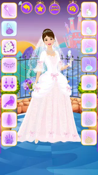 Princess Wedding Dress Up Game স্ক্রিনশট 3