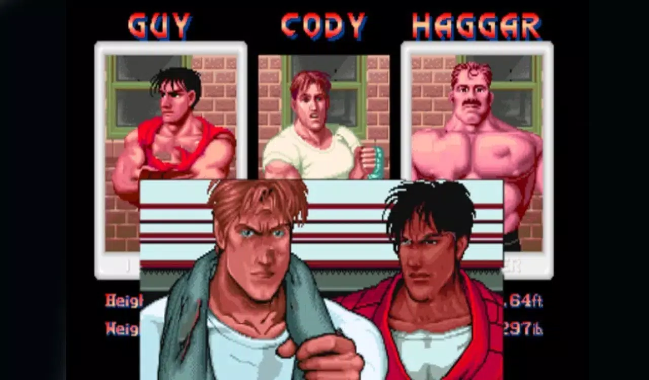 Final fight arcade game 1989 Captura de tela 1