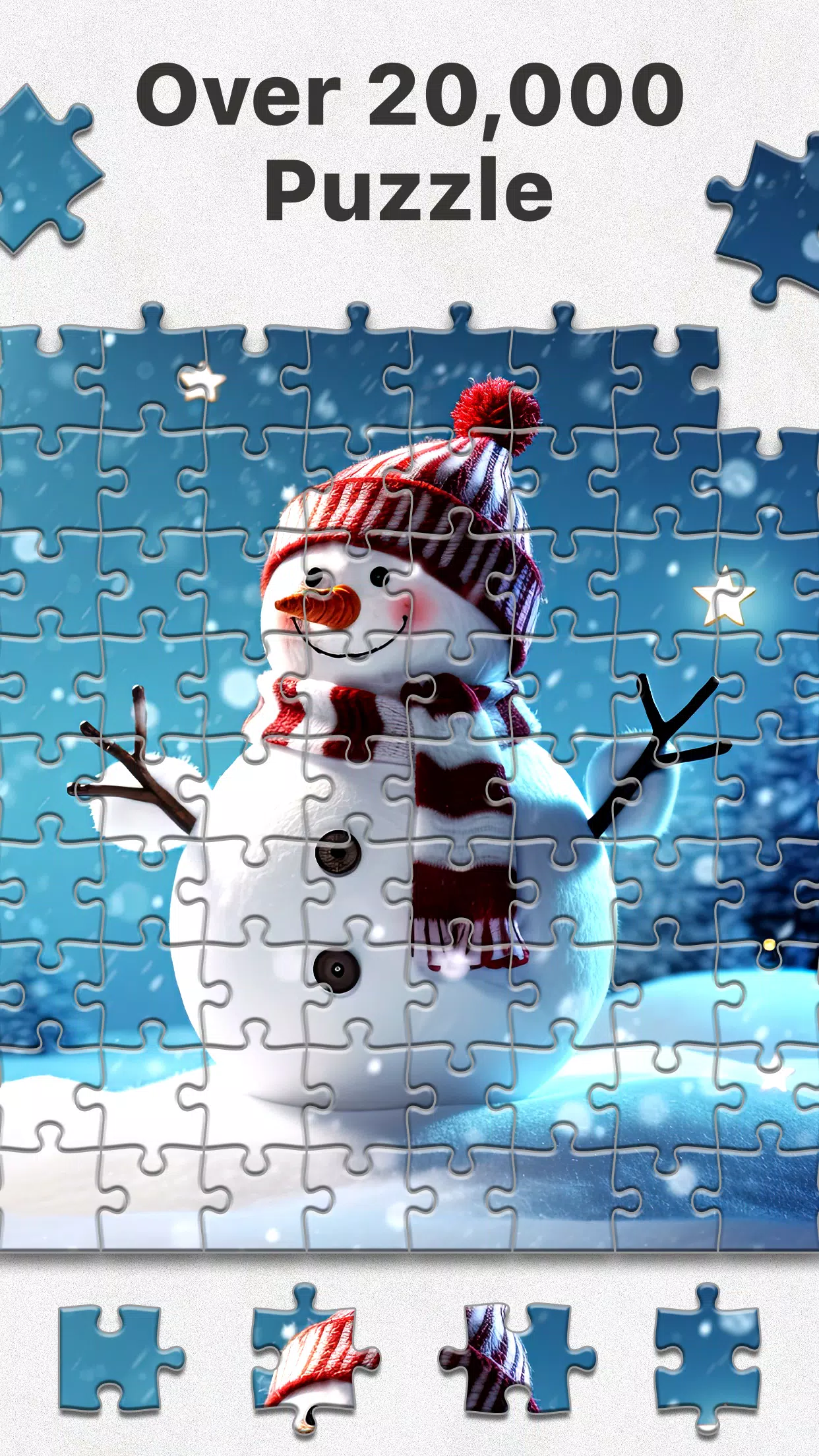 Christmas Jigsaw - Puzzle Game Schermafbeelding 1