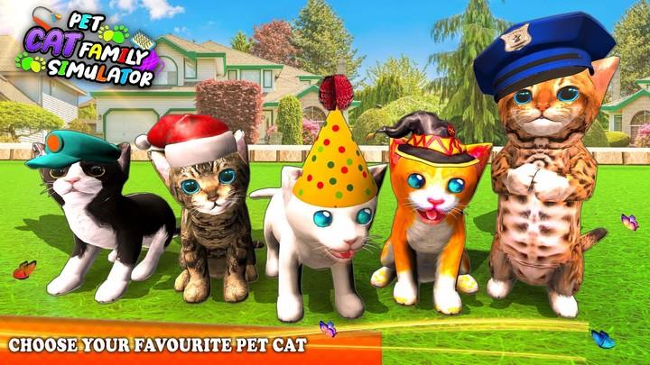 Pet Cat Simulator Cat Games Ảnh chụp màn hình 3