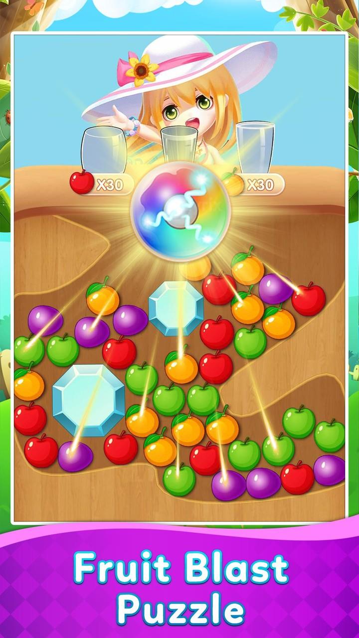 Fruit Blast Puzzle Скриншот 1