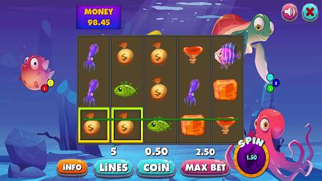 Jackpot underwater City slots Captura de pantalla 2