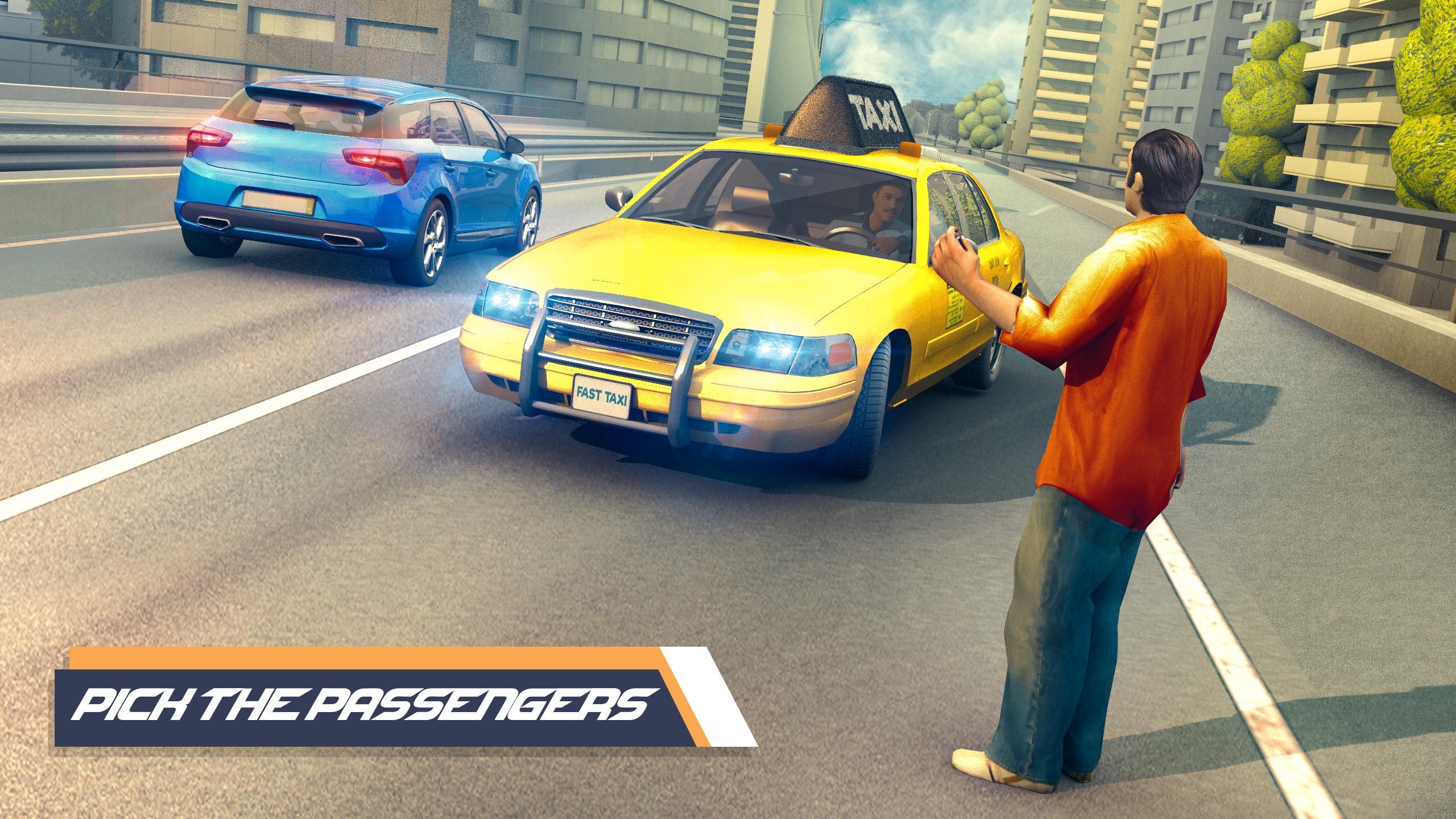 US City Taxi Games - Car Games Captura de pantalla 0