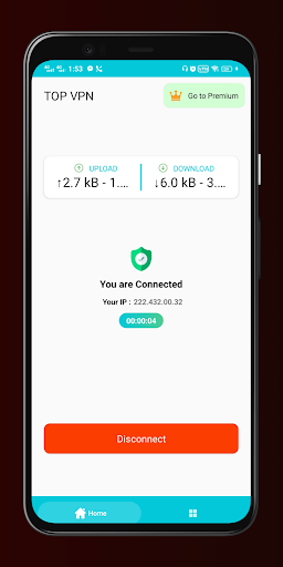 TopVpn Capture d'écran 1