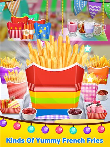 Street Food - French Fries Captura de tela 2