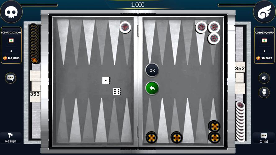 Backgammon Plakato : محبوسه Captura de tela 0
