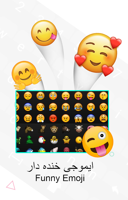 Persian Keyboard: Farsi Language Typing Keyboard Captura de tela 2