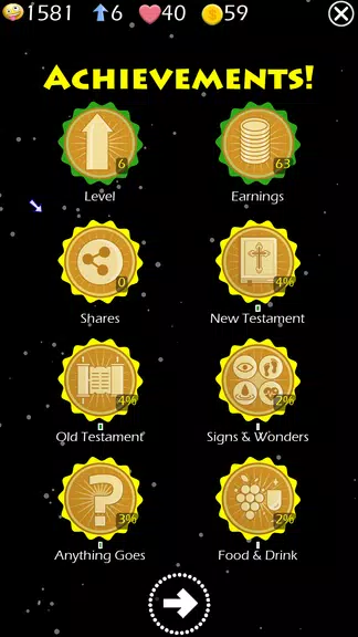 Jesus Bible Trivia Games Quiz Captura de tela 3