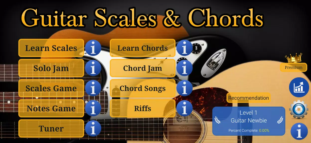 Schermata Guitar Scales & Chords 0