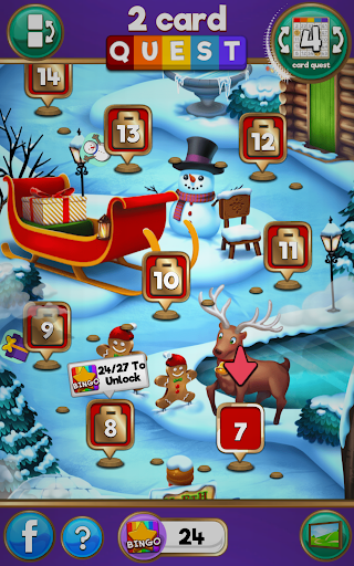 Bingo Quest Winter Garden - Christmas Adventure Zrzut ekranu 0