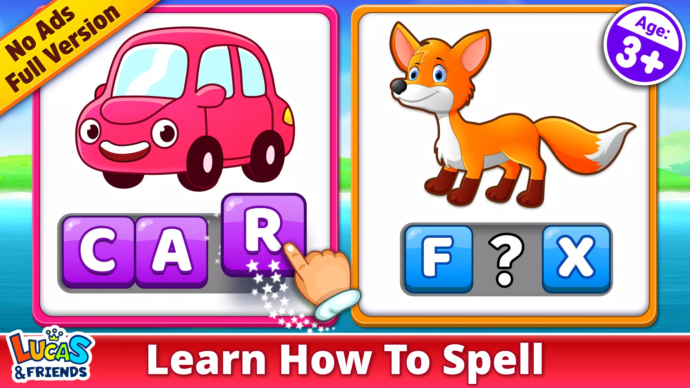 Spelling & Phonics: Kids Games Tangkapan skrin 0