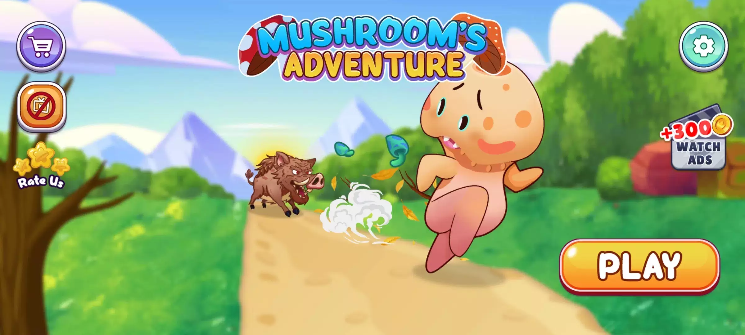 Mushroom war: Jungle Adventure应用截图第0张