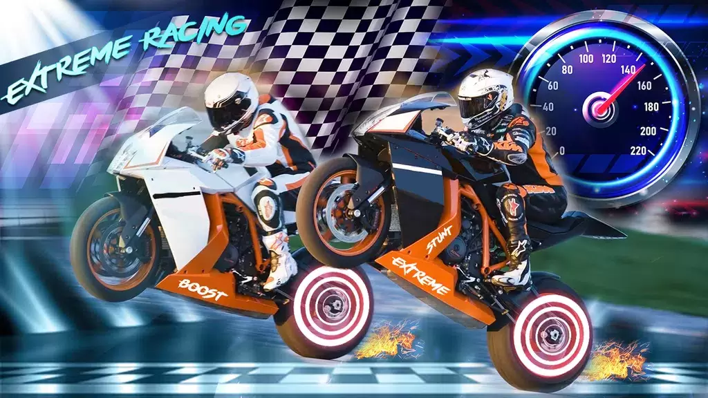 MotorBike Racing Simulator 3d স্ক্রিনশট 0