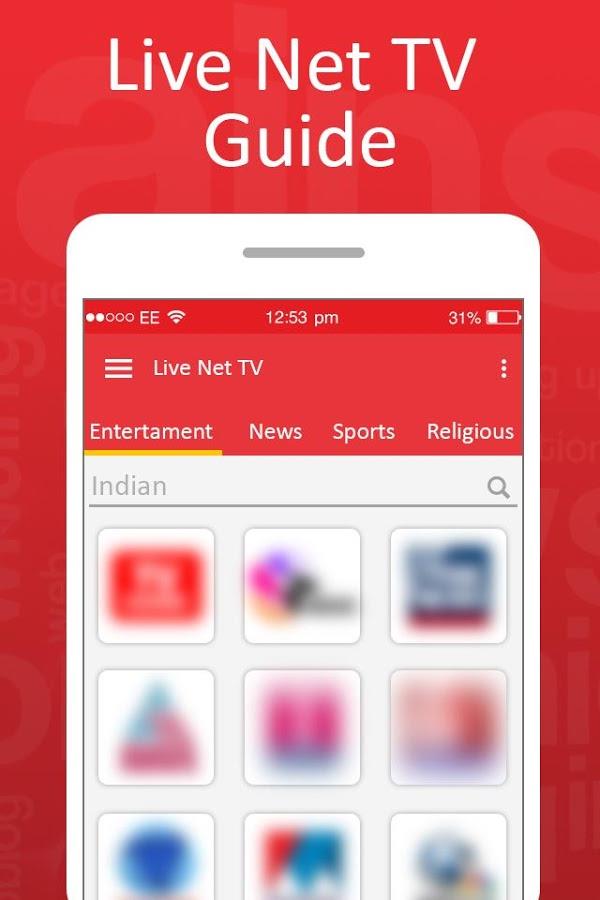 Live Net TV Streaming Guide ภาพหน้าจอ 0