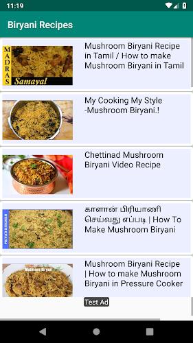 1000+ Biryani Recipes Captura de pantalla 2