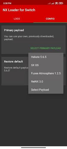 NX Payload Loader for Switch Captura de tela 0