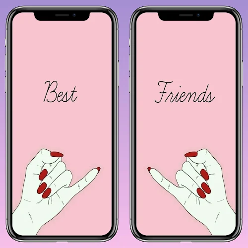 BFF Best Friend Wallpaper  - B Captura de tela 0