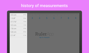 Ruler App: Measure centimeters應用截圖第3張