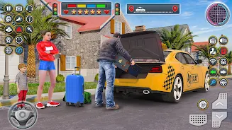 City Taxi Simulator Taxi games ဖန်သားပြင်ဓာတ်ပုံ 3