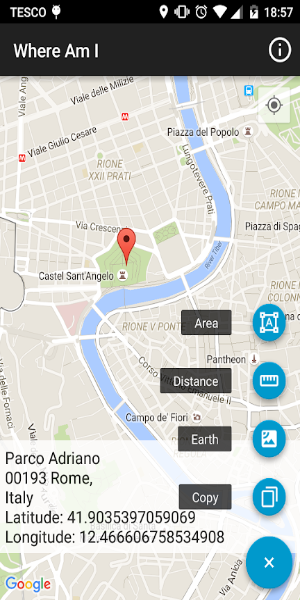 Where Am I - Location and address finder. Tangkapan skrin 1