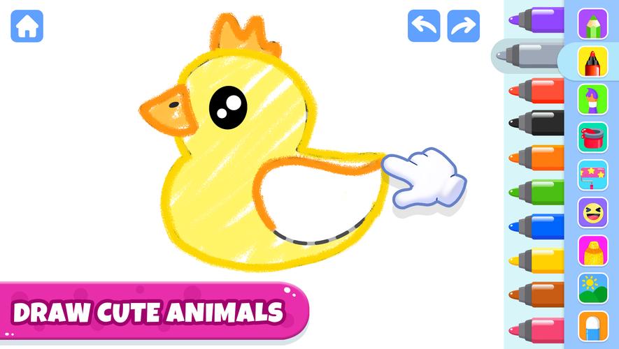 Drawing Games: Paint And Color Capture d'écran 1