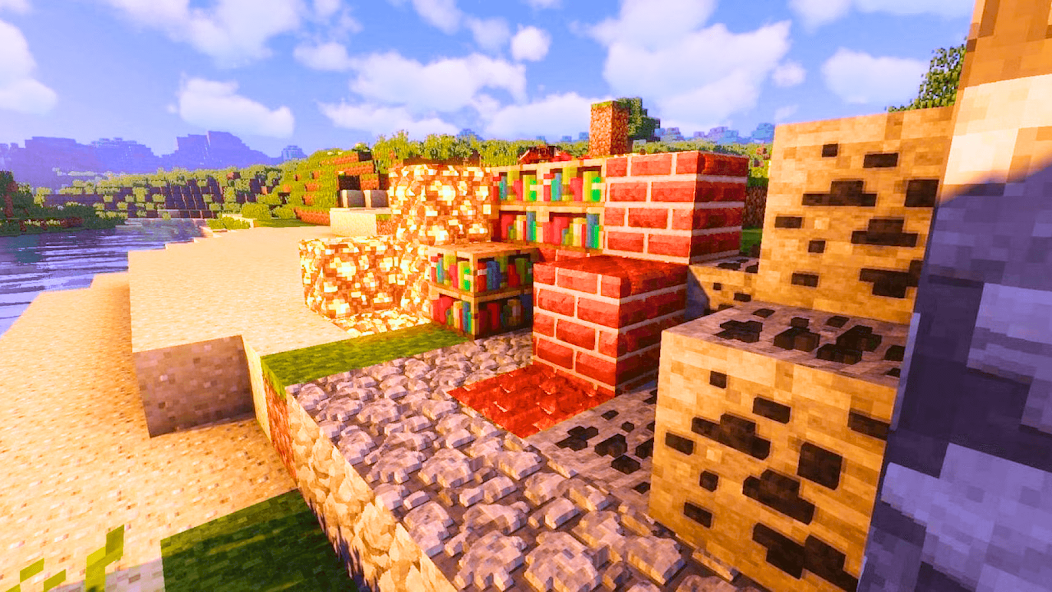 Craftsman Realistic Shaders Mod Ảnh chụp màn hình 2