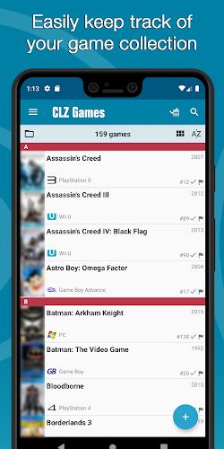 CLZ Games: video game database স্ক্রিনশট 0