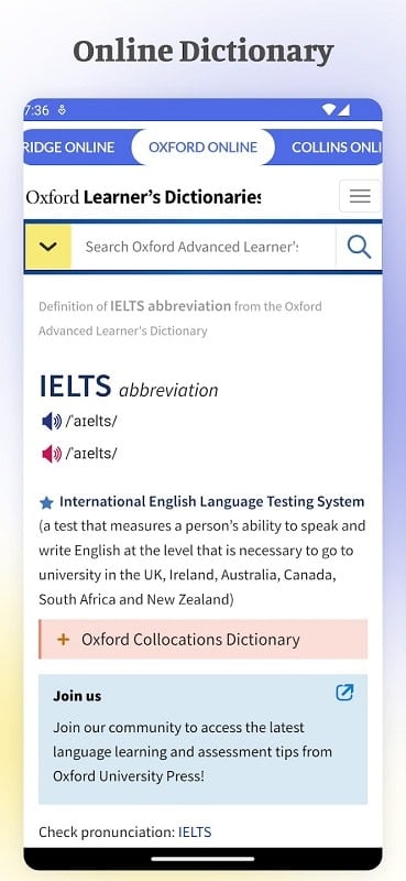 IELTS Vocabulary Zrzut ekranu 1