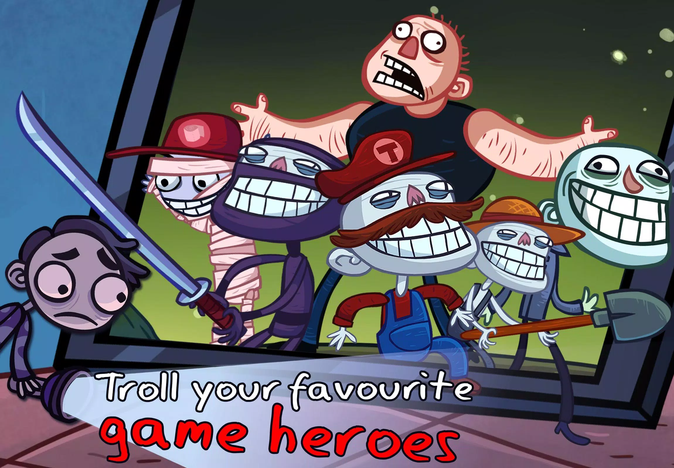 Troll Face Quest: Video Games Zrzut ekranu 1