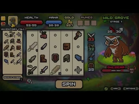 Rozgrywka Spin Hero