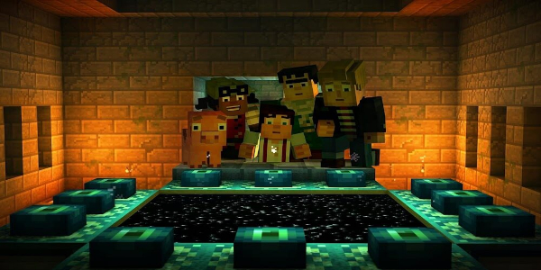 Minecraft: Story Mode Tangkapan skrin 2