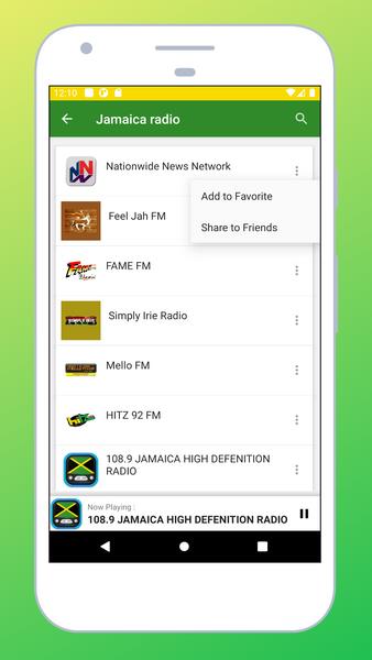 Radio Jamaica Tangkapan skrin 1