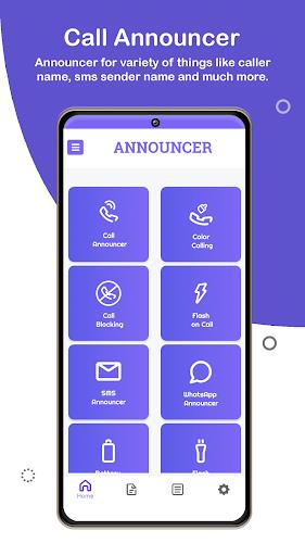 Caller Name Announcer & Talker स्क्रीनशॉट 0