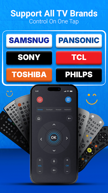 TV Remote Universal-for All TV Captura de pantalla 1