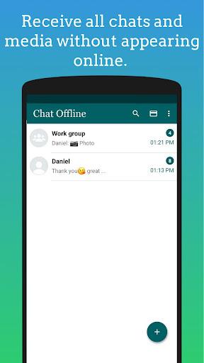 Chat Offline, Hidden Online Ảnh chụp màn hình 0