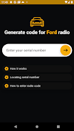 Ford radio code generator 스크린샷 0