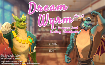 Dream Wyrm: a Dragon Dad Dating Simulator 스크린샷 0