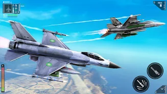 Combat Fighting Airplane Games স্ক্রিনশট 2