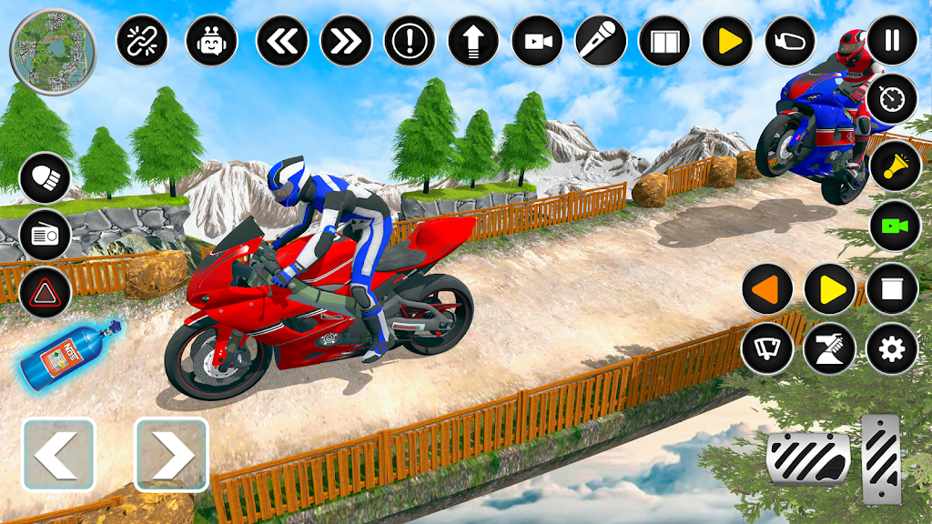 Extreme Stunt Bike Driving 3D Ảnh chụp màn hình 3