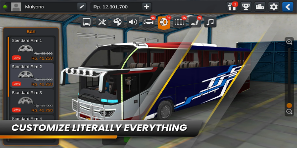 Bus Simulator Indonesia Mod Ekran Görüntüsü 2