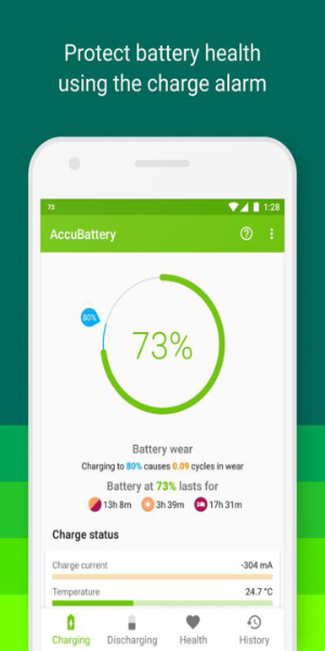 Accu​Battery ဖန်သားပြင်ဓာတ်ပုံ 0