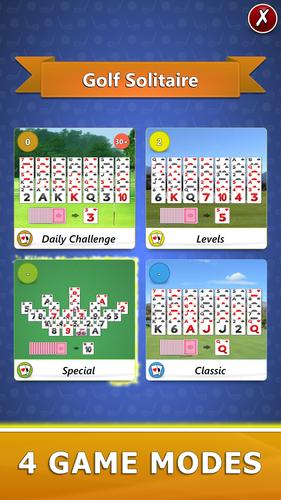 Golf Solitaire Captura de pantalla 1