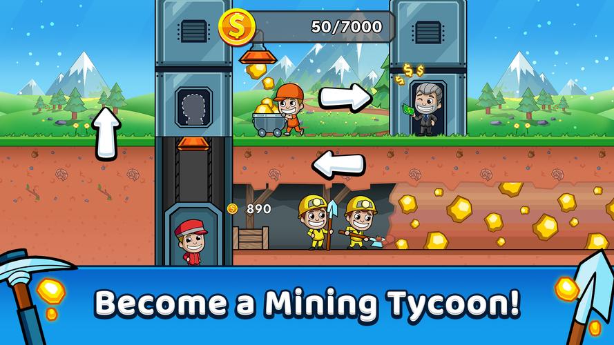 Idle Miner Captura de tela 0