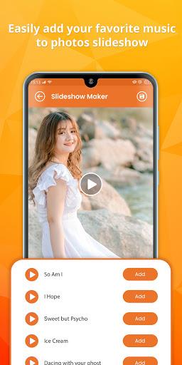 Video Maker - Photo Slideshow Maker with music ဖန်သားပြင်ဓာတ်ပုံ 2