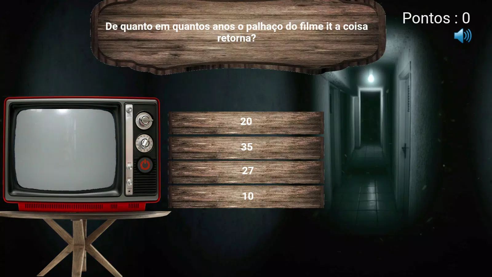 Quiz filmes terror(Scary Quiz) Zrzut ekranu 1