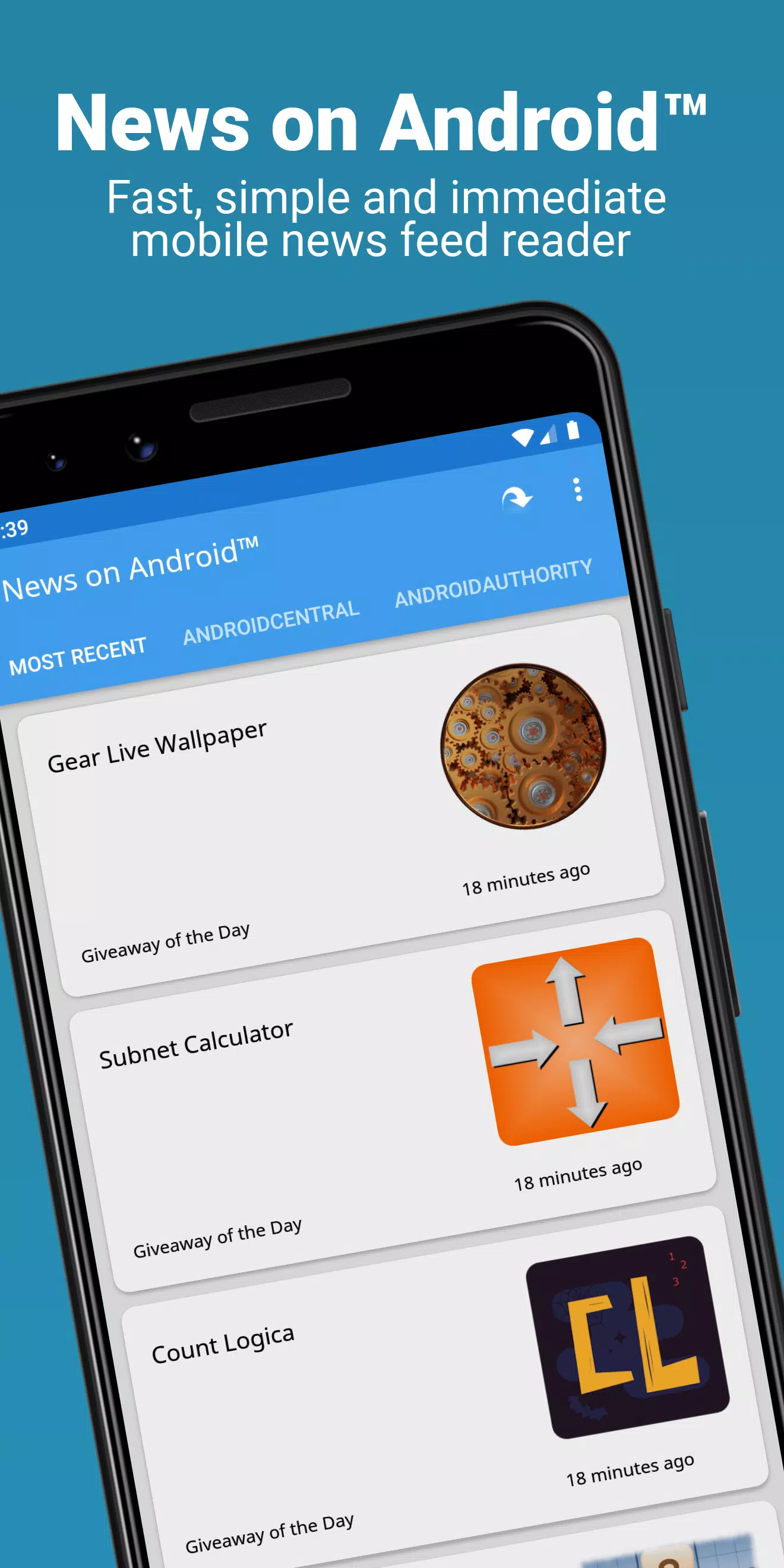 News on Android™ Schermafbeelding 0