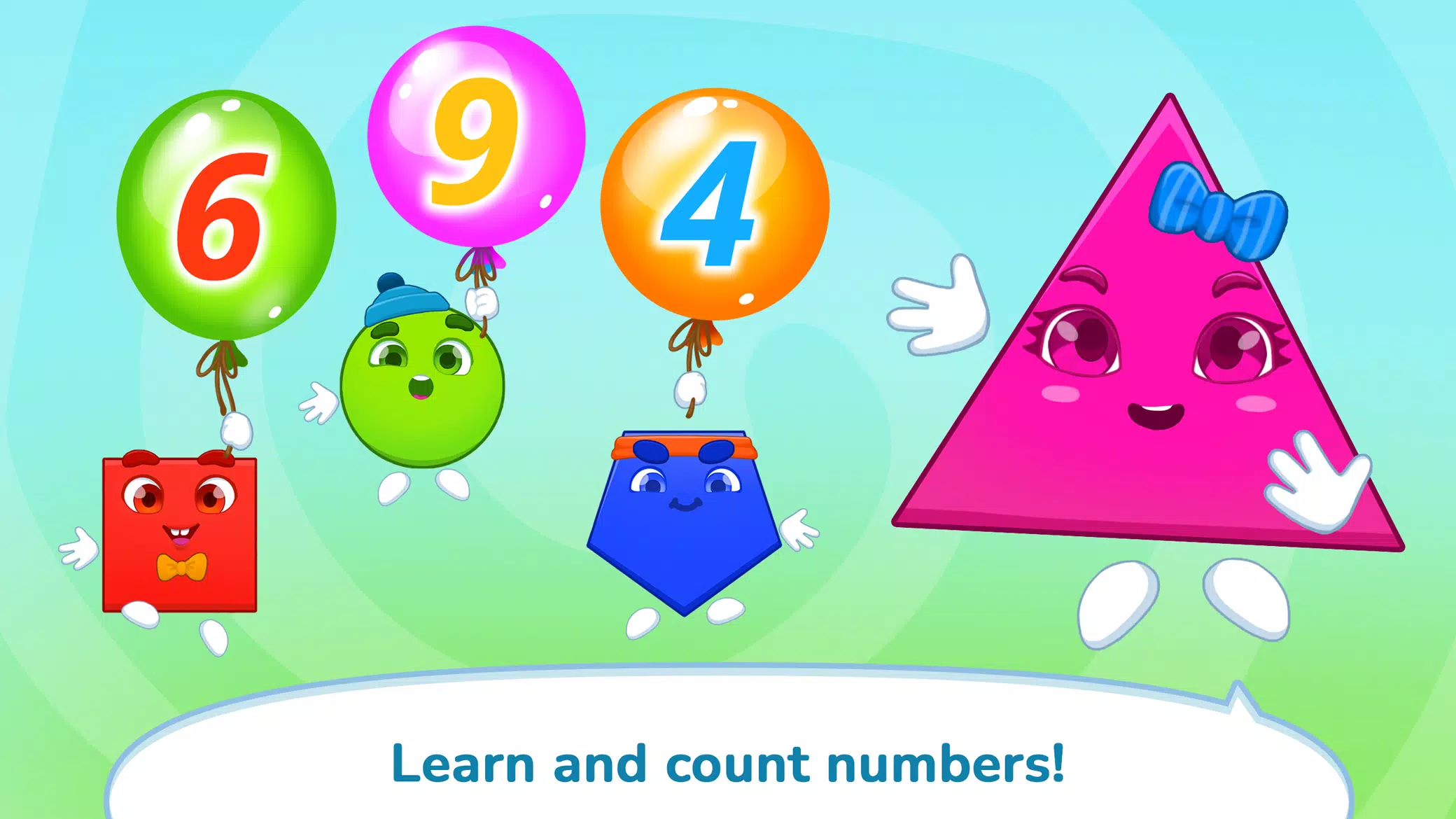 Numbers & Shapes Learning Game स्क्रीनशॉट 2