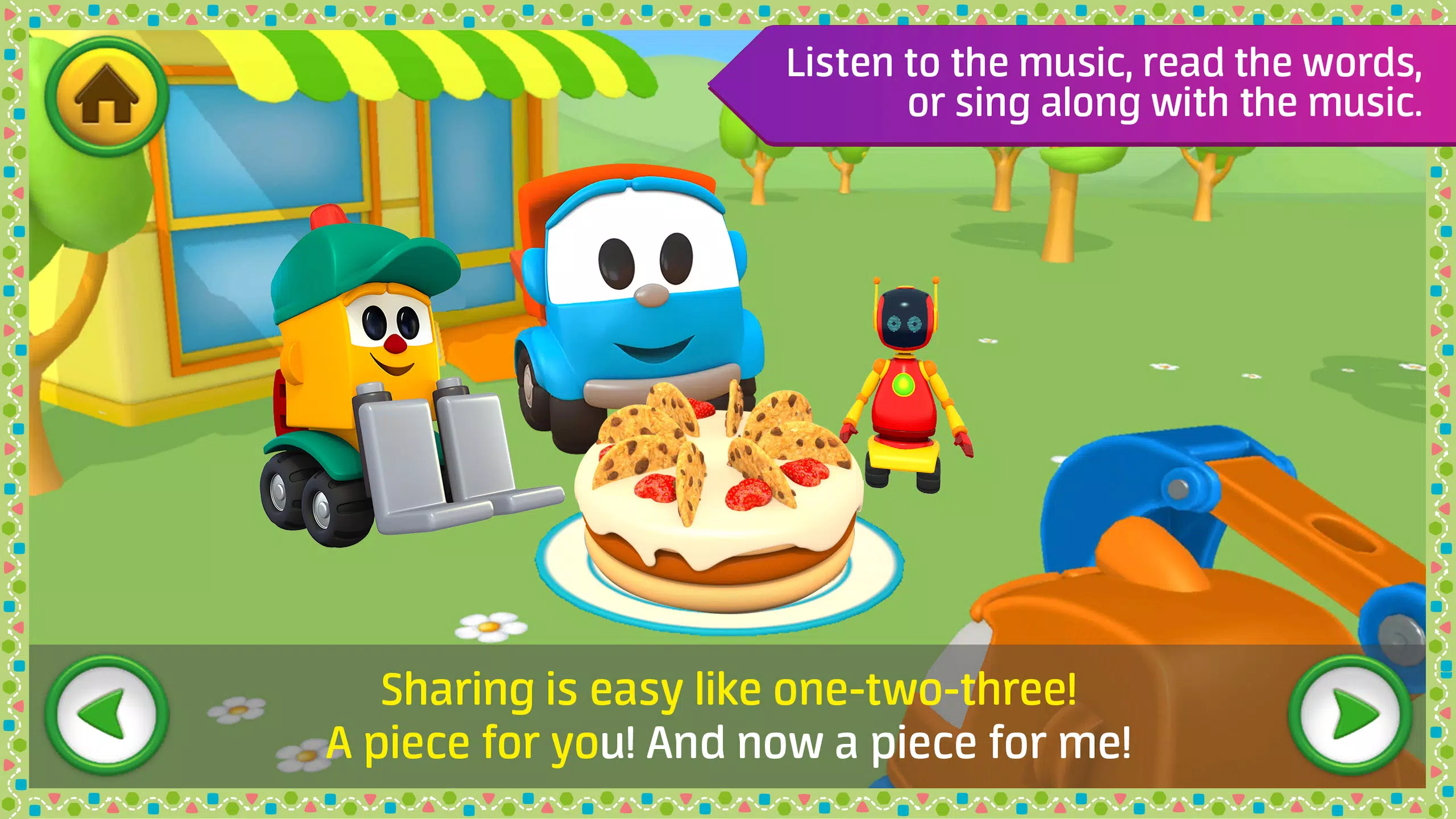 Leo kids songs and music games ภาพหน้าจอ 1