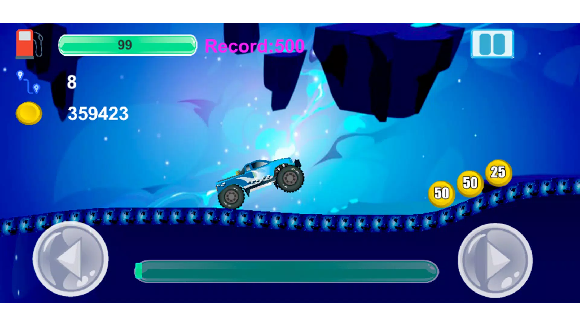 Hill Climb Car Race Adventure Screenshot 0