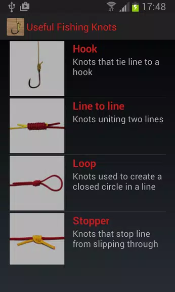 Useful Fishing Knots Скриншот 0